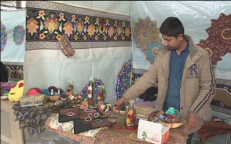 نمایشگاهی از هنر‌های معلولان یزدی