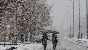 بارش باران و برف میهمان استان قزوین