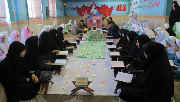 برپایی آیین انس با قرآن در ۲۰۰ مدرسه بویراحمد