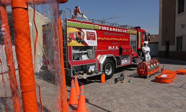 تمهیدات سازمان آتش نشانی برای مقابله با کرونا