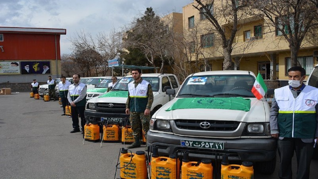 آمادگی ظرفیت‌های درمانی و بهداشتی سپاه برای مقابله با کرونا