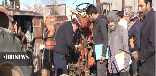 پلاک گذاری ۵۵ درصد ادوات کشاورزی کردستان