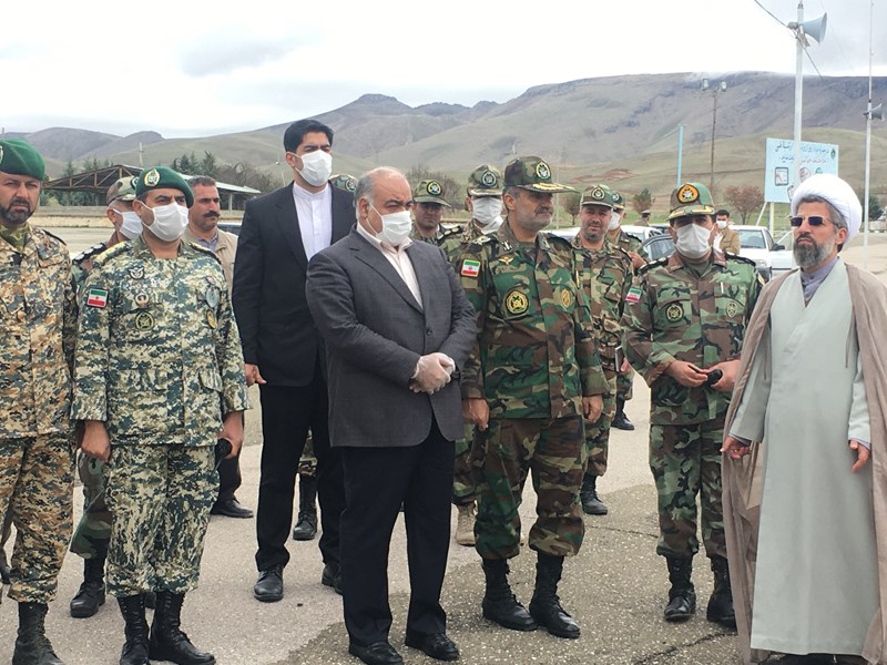 آغاز رزمایش کادر بهداشتی درمانی ارتش برای کمک به دانشگاه علوم پزشکی کرمانشاه