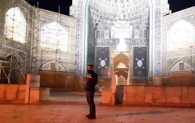 آغاز حفاظت شبانه از محوطه‌های بیرونی بناهای تاریخی میدان امام (ره) اصفهان