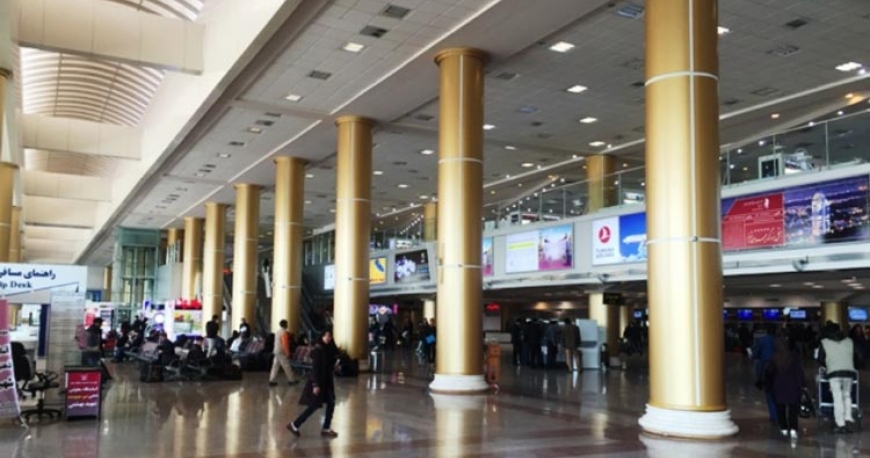 استریل فرودگاه بین المللی شهید هاشمی نژاد مشهد برای مقابله با کرونا