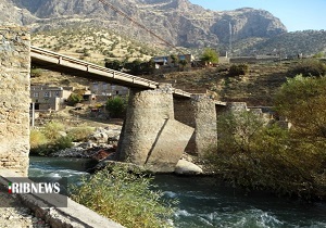 مرمت طولانی‌ترین پل چوبی در کردستان