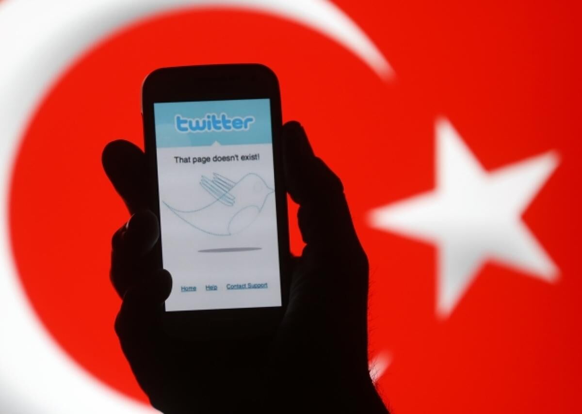 محدودیت دسترسی به توئیتر در ترکیه