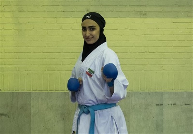 بانوی کاراته کا‌ی کرمانشاهی در لیگ جهانی حاضر می شود