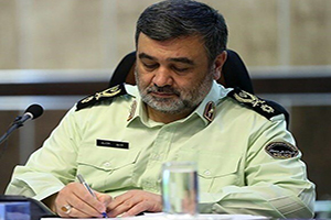 تسلیت فرمانده ناجا در پی درگذشت مادر شهیدان طهرانی مقدم