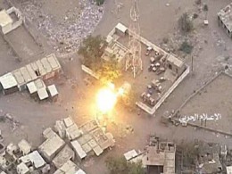 عملیات مشترک پهپادی و توپخانه انصارالله ضد نظامیان سعودی