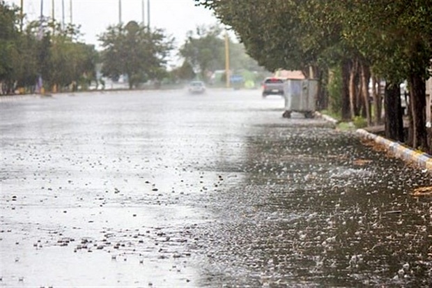 بارش 14.5 میلیمتری باران در امامزاده جعفر