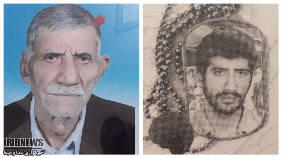 تشییع پیکر پدر شهید رضا مقیمی د روستای گوند نهبندان