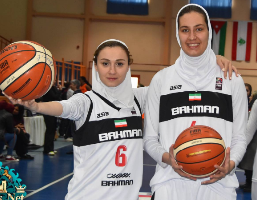 حالا روی دختران بسکتبالیست ایران حساب می کنند