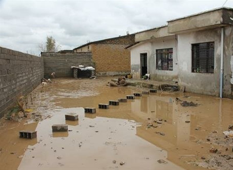 آسیب باران و سیل به 27 منزل روستایی در صالح آباد