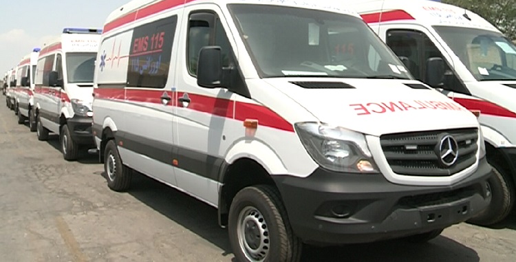 ترخیص ۱۲۰ دستگاه آمبولانس پیشرفته از بندر شهید باهنر بندرعباس
