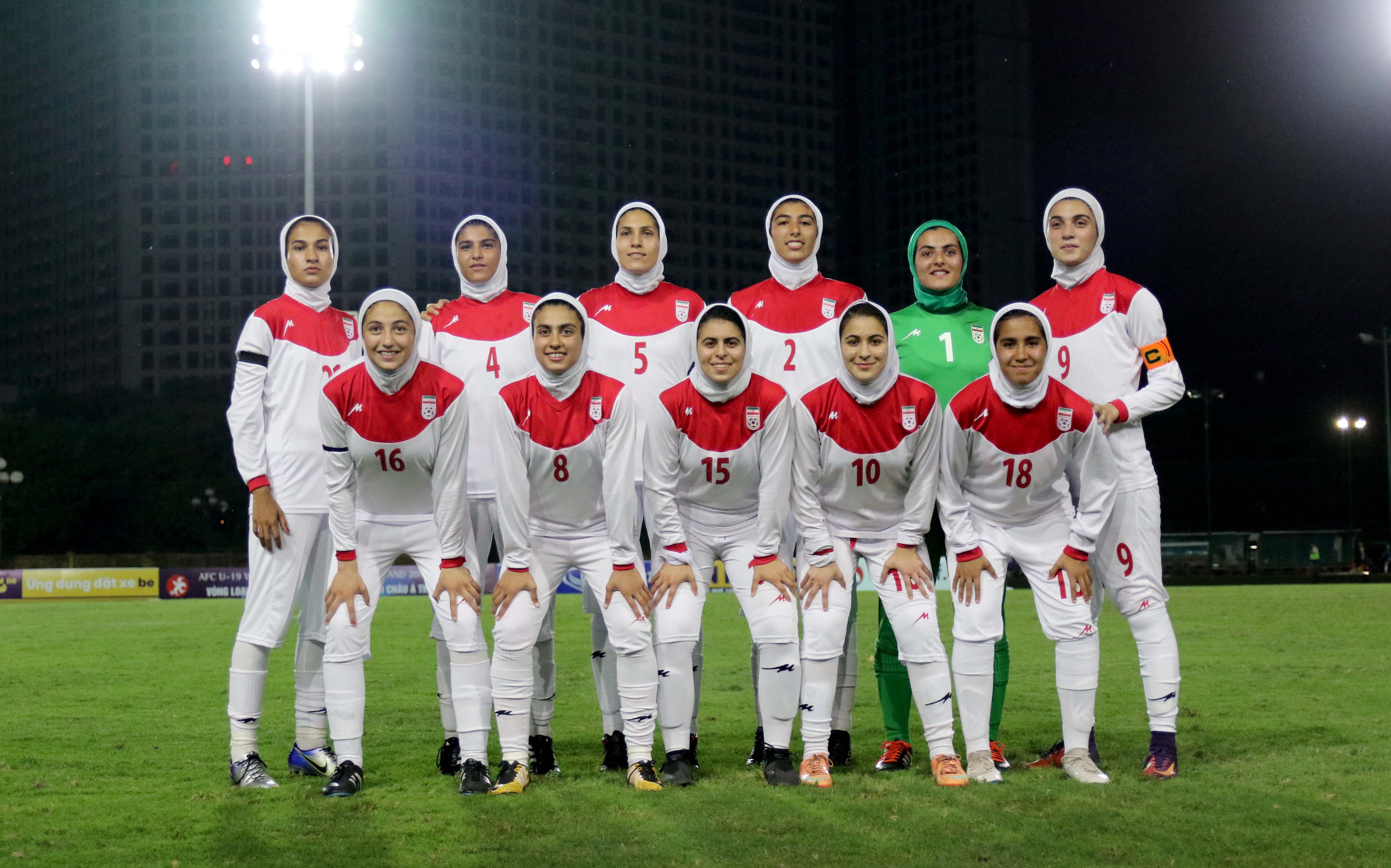 تساوی دختران فوتبالیست ایران با ویتنام