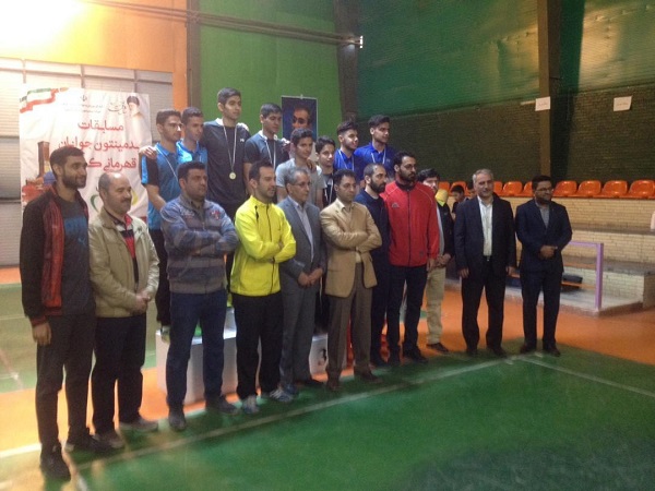 پایان رقابتهای بدمینتون جوانان کشور در کرمان