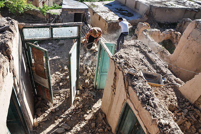 تخریب تعدادی از واحدهای  مسکن مددجویی در قزوین