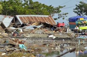 دهها کشته و مفقود در سیل اندونزی