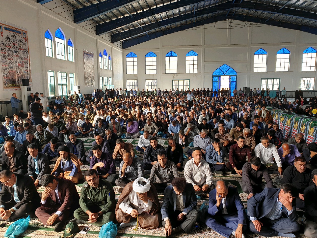 آیین گرامی داشت جانباز سرهنگ پاسدار نوذر قدیمی