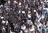 قدس ۹۸ / قرائت قطعنامه راهپیمایی روز قدس در قزوین