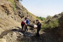جان باختن کوهنورد آماتور نراقی بر اثر سقوط از ارتفاعات کوه ال