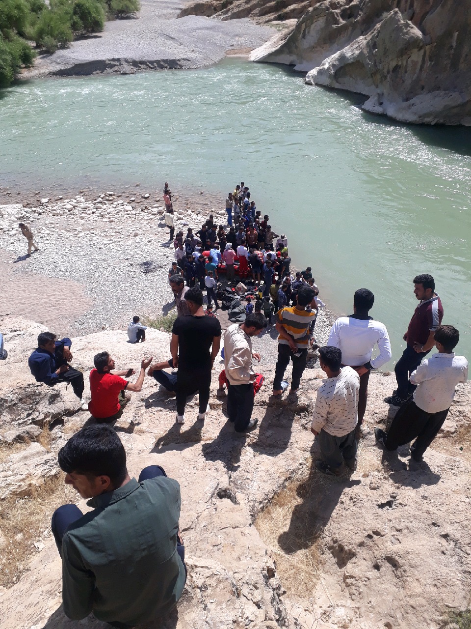 مرگ جوان ۲۸ ساله پاتاوه‌ای در رودخانه بشار