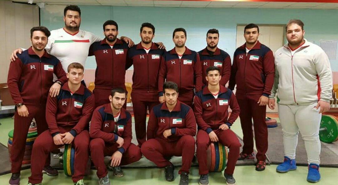 تیم ملی وزنه برداری جوانان ایران قهرمان جهان شد