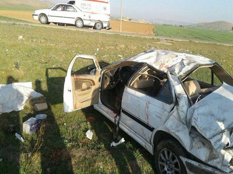 یک کشته در تصادف محور مشهد - تربت حیدریه