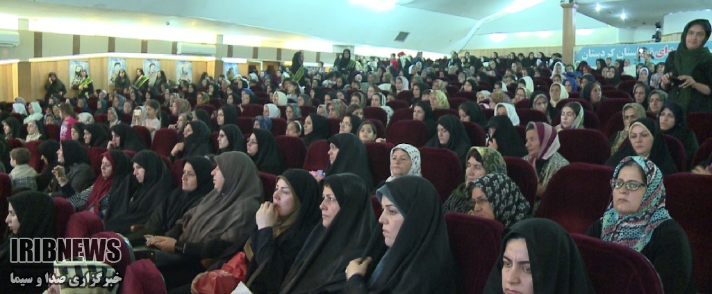 بزرگداشت شهدای زن کردستان