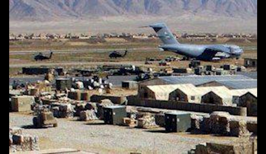 حمله راکتی به پایگاه نظامی آمریکا در افغانستان