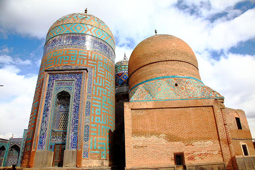 نامگذاری صحن های شیخ صفی الدین اردبیلی