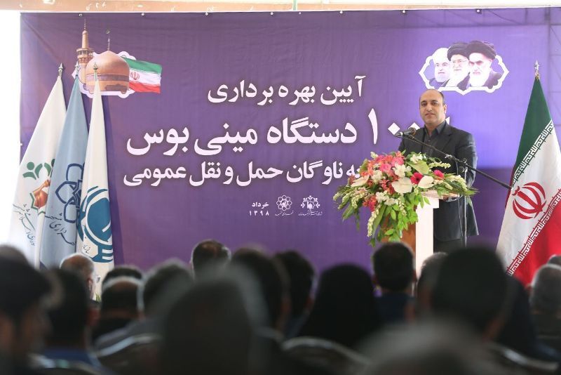 بهره برداری از ۱۰۰دستگاه مینی بوس در مشهد