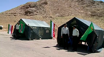 تمرین امداد رسانی در سه شهرستان استان مرکزی