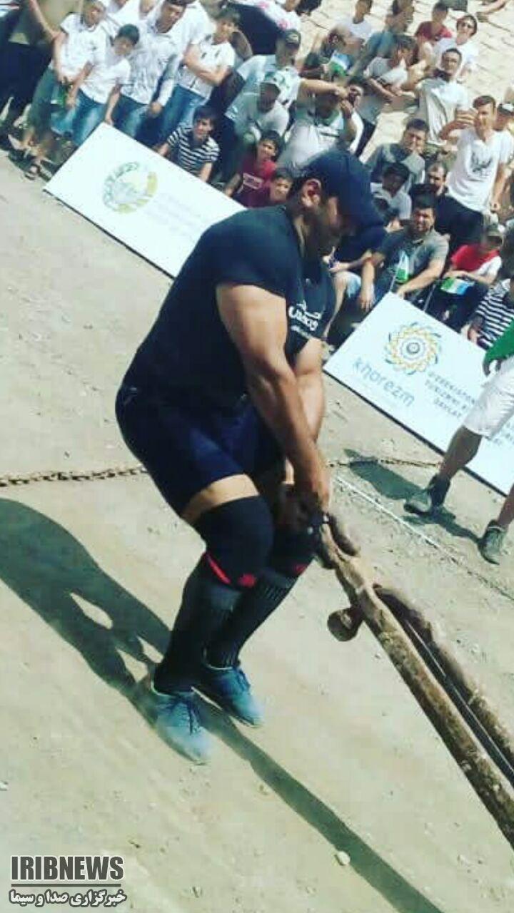کسب رکورد دو ماده از مسابقات  قویترین مردان جهان به دست ورزشکار استان همدان