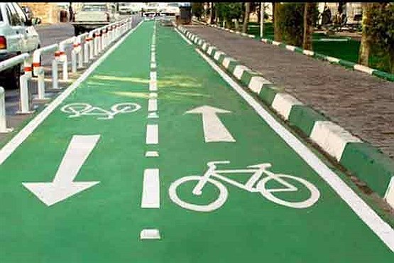 مسیر دوچرخه بلوار ملک‌آباد مشهد راه‌اندازی شد