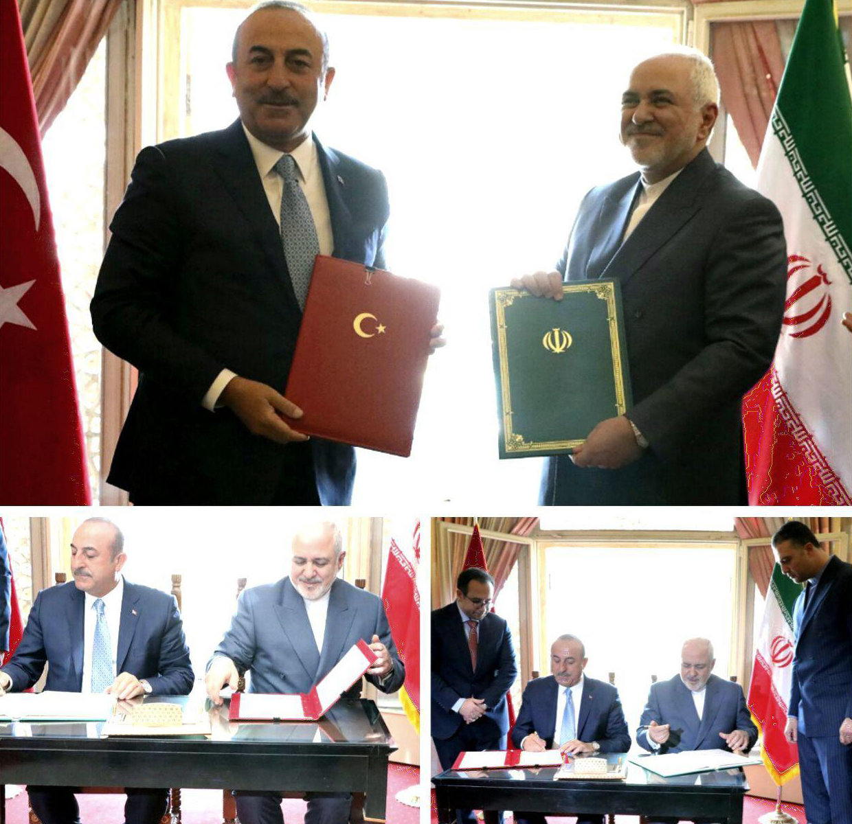 امضای ­سند برنامه رایزنی‌های وزارت‌های خارجه ایران و ترکیه