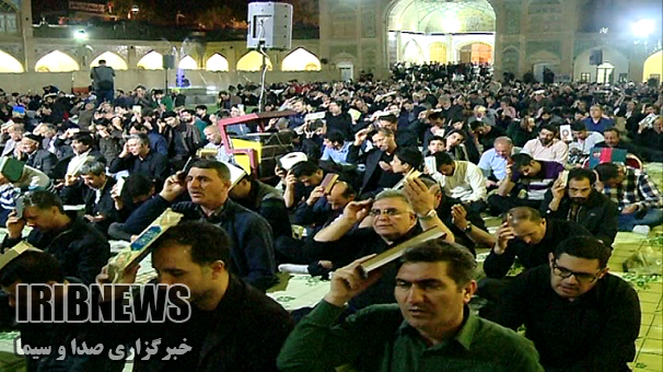 شب زنده داری روزداران زنجانی درشب نوزدهم ماه رمضان