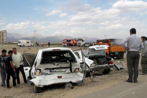 تصادف زنجیره‌ای مرگبار ۱۷ خودرو در آزادراه قزوین_ زنجان
