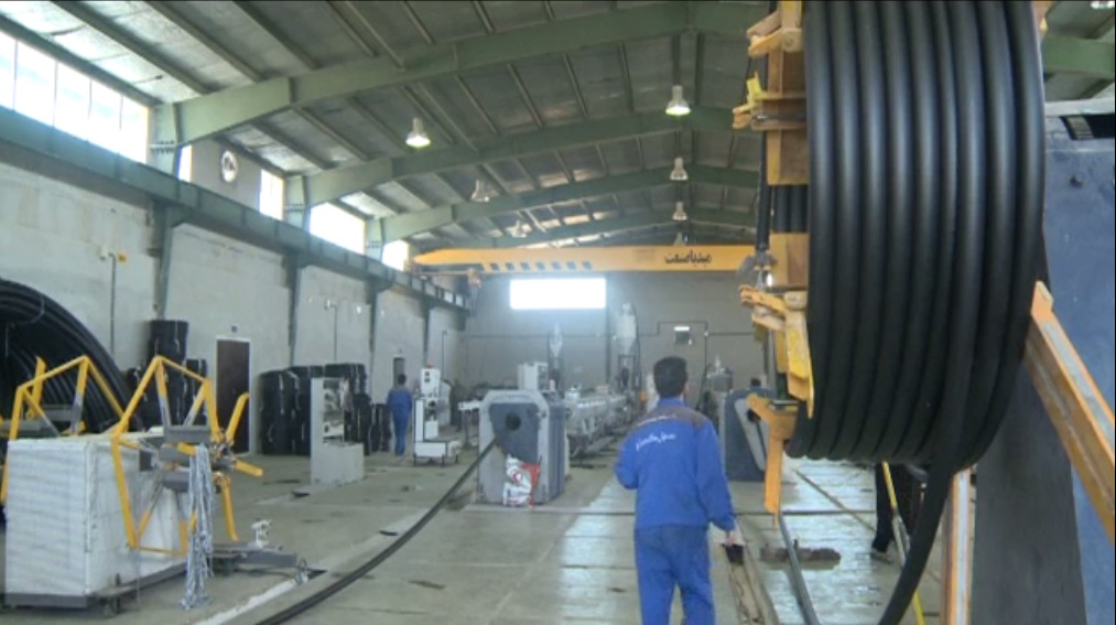 تولید سالانه 10 هزار تن لوله پلی اتیلن در مهران