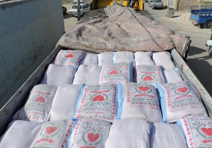 کشف ۱۹۰ تن برنج احتکار شده در شیراز