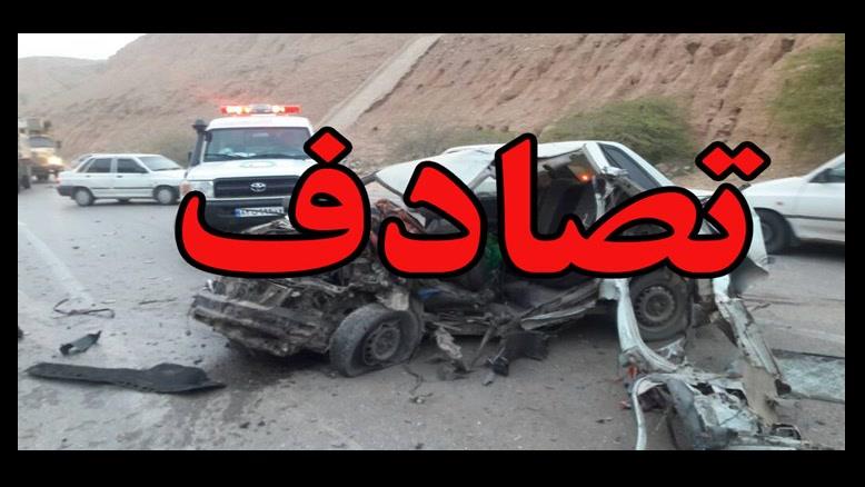 یک کشته و ۲ مجروح در تصادف محور دهدشت ـ چرام