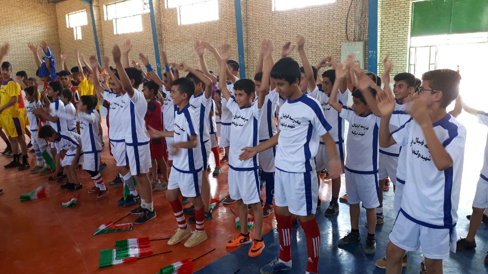 راه اندازی مدرسه فوتبال سرفاریاب