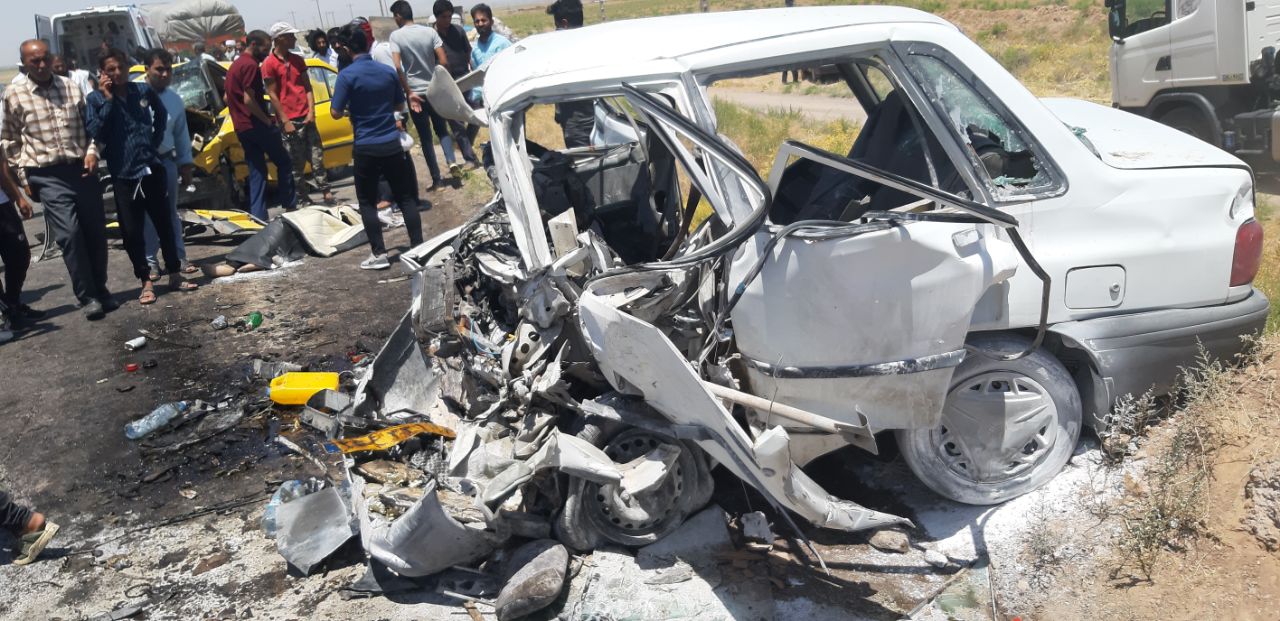تصادف مرگبار در جاده تربت جام به تایباد