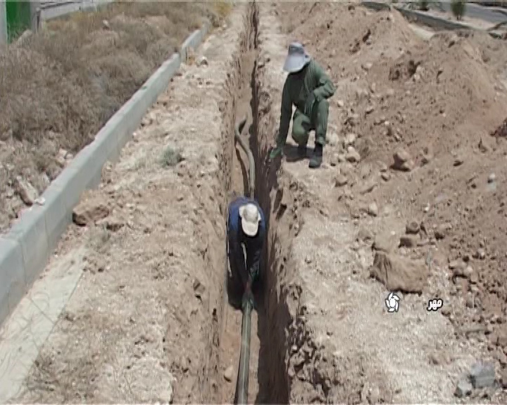 طرح توسعه شبکه گازرسانی در شهرستان مهر
