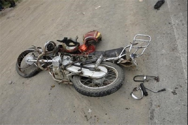موتورسوار قربانی بی احتیاطی