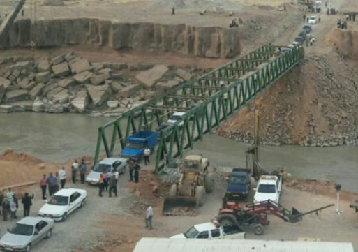 افتتاح پل های گاومیشان دره شهر ووحدت آباد ماژین