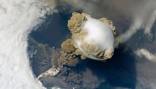 آتشفشان در جزایر کوریل موجودات زنده را از بین برد