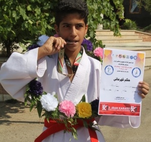 دعوت کاراته کای استان به اردوی تیم ملی استعداد یابی کشور