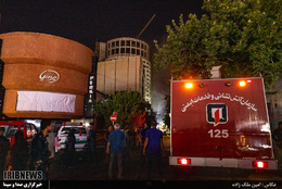 قدردانی از آتش نشانان غیور شیراز